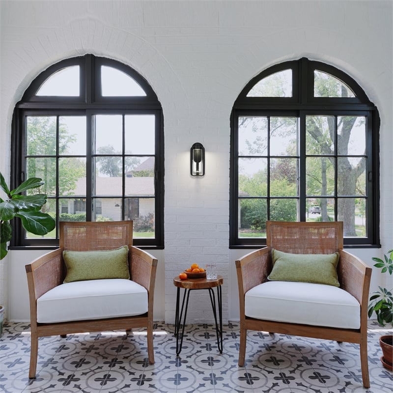 Alteck Clover 12 inch  LED Outdoor Wall Light