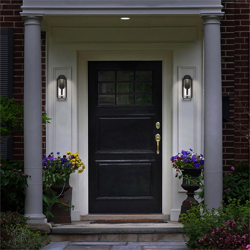 Alteck Clover 12 inch  LED Outdoor Wall Light