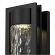 Alteck 2 Step 15 inch Aluminum LED Outdoor Wall Light Black