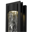 Alteck 2 Step 19 inch Aluminum LED Outdoor Wall Light Black