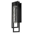 Alteck 2 Step 25 inch Aluminum LED Outdoor Wall Light Black