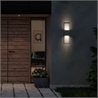 Alteck Miami 18 inch Aluminum LED Outdoor Wall Light Black