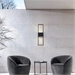 Alteck Miami 24 inch Aluminum LED Outdoor Wall Light Black