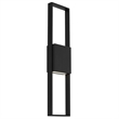 Alteck Miami 32 inch Aluminum LED Outdoor Wall Light Black