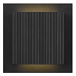 Alteck Miami 6.25 inch Aluminum LED Outdoor Wall Light Black