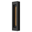 Alteck Layer 30 inch Aluminum LED Outdoor Wall Light Black & Brass