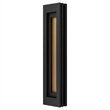 Alteck Layer 38 inch Aluminum LED Outdoor Wall Light Black & Brass