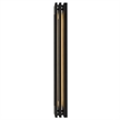 Alteck Layer 38 inch Aluminum LED Outdoor Wall Light Black & Brass