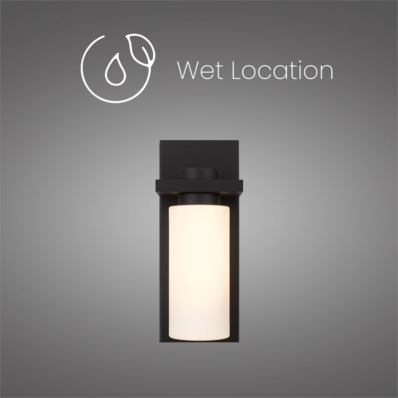 Alteck Kast 19 inch Aluminum LED Outdoor Wall Light Dark Bronze