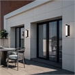 Alteck Solice 20 inch Aluminum LED Outdoor Wall Light Black