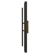 Alteck Panels 26 inch Aluminum LED Outdoor Wall Light in Bronze