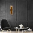 Alteck Panels 26 inch Aluminum LED Outdoor Wall Light in Bronze