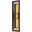 Alteck Panels 26 inch Aluminum LED Outdoor Wall Light in Bronze