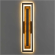 Alteck Panels 32 inch  LED Outdoor Wall Light in Bronze