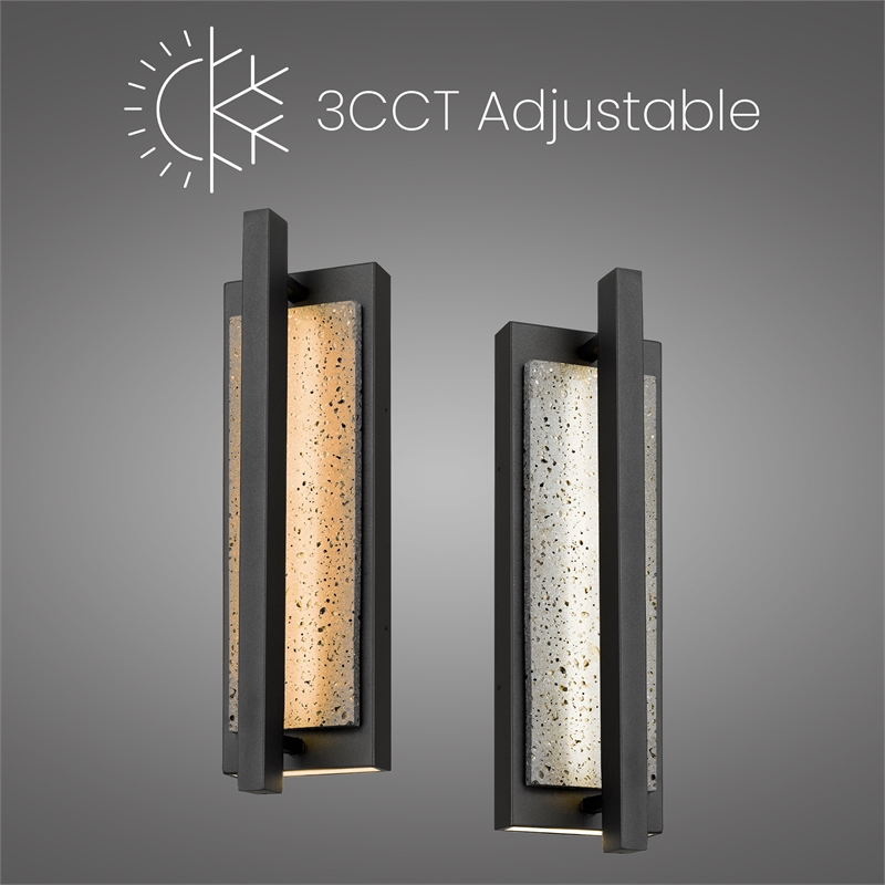 Alteck Dakota 16 inch LED Outdoor Wall Light