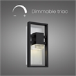 Alteck Mars 12 inch LED Outdoor Wall Light