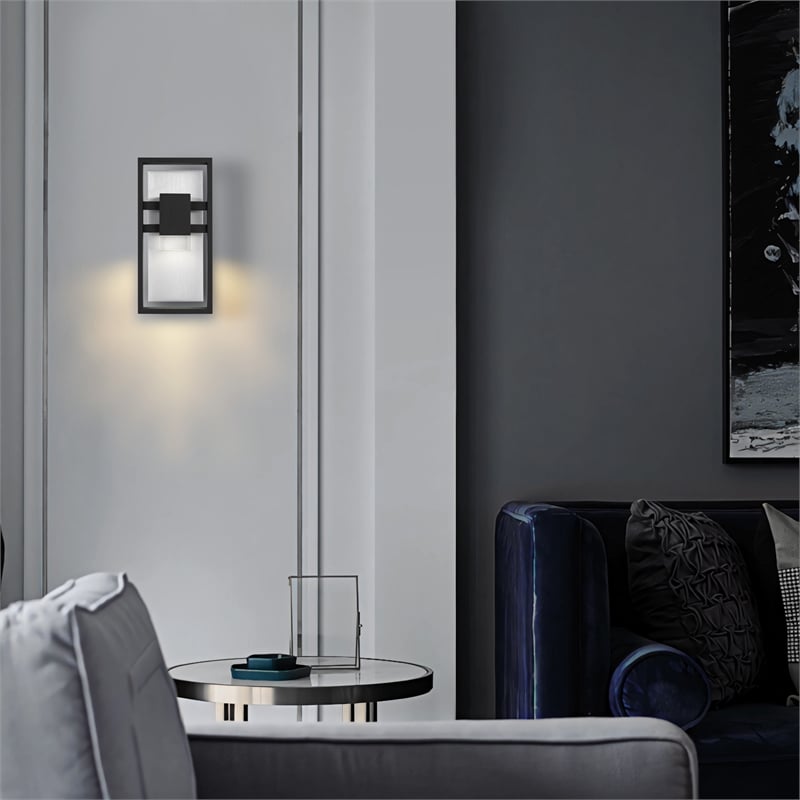 Alteck Mars 12 inch LED Outdoor Wall Light