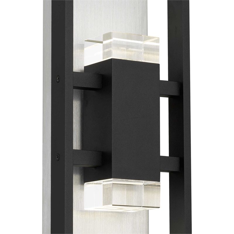 Alteck Mars 18 inch LED Outdoor Wall Light