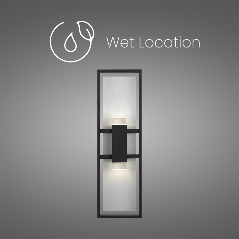Alteck Mars 24 inch LED Outdoor Wall Light