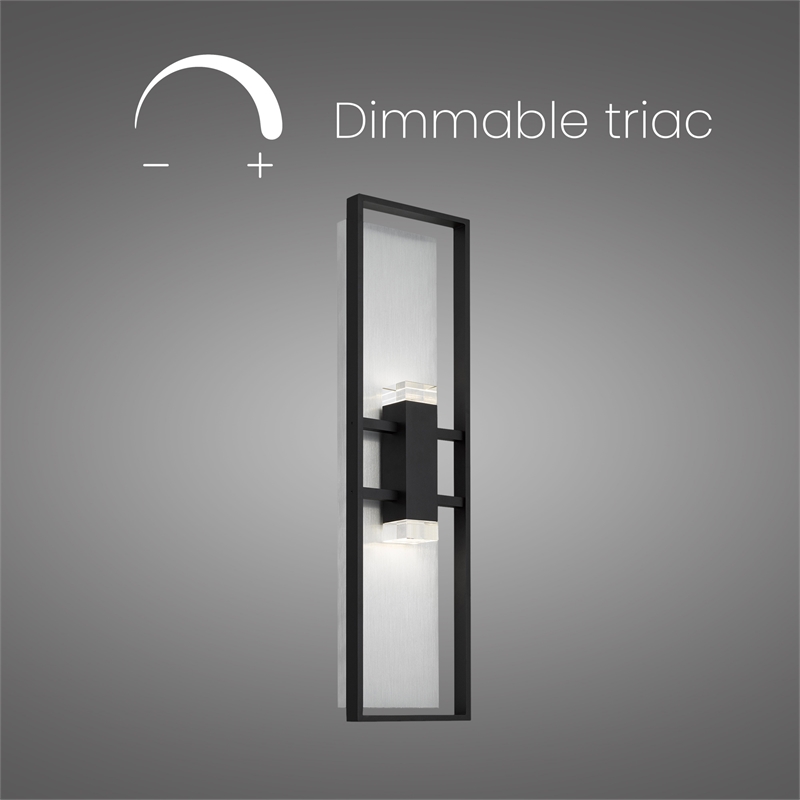 Alteck Mars 32 inch LED Outdoor Wall Light