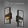 Alteck Sunrize 15 inch LED Outdoor Wall Light