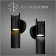 Hugos 11.5 inch CCT LED Outdoor Wall Sconce
