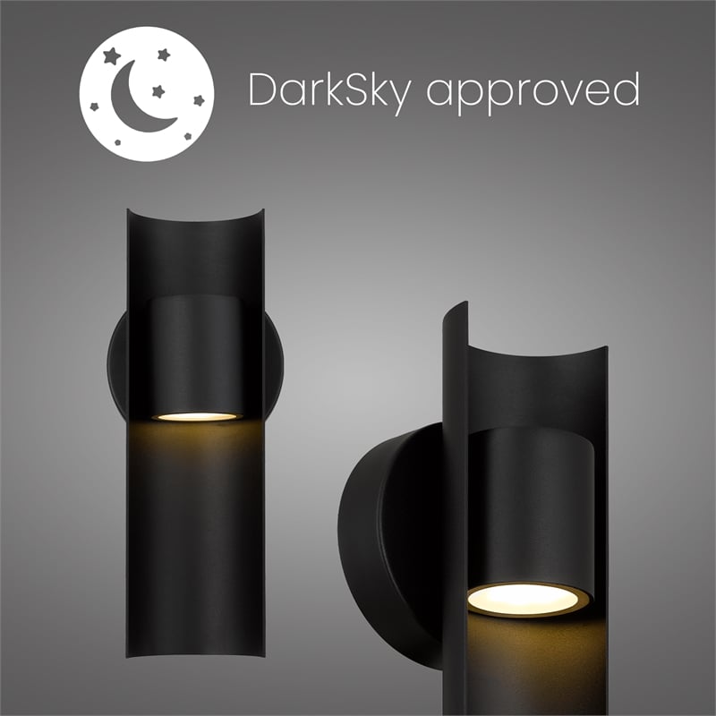 Hugos 11.5 inch CCT LED Outdoor Wall Sconce