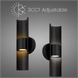 Hugos 14 inch CCT LED Outdoor Wall Sconce