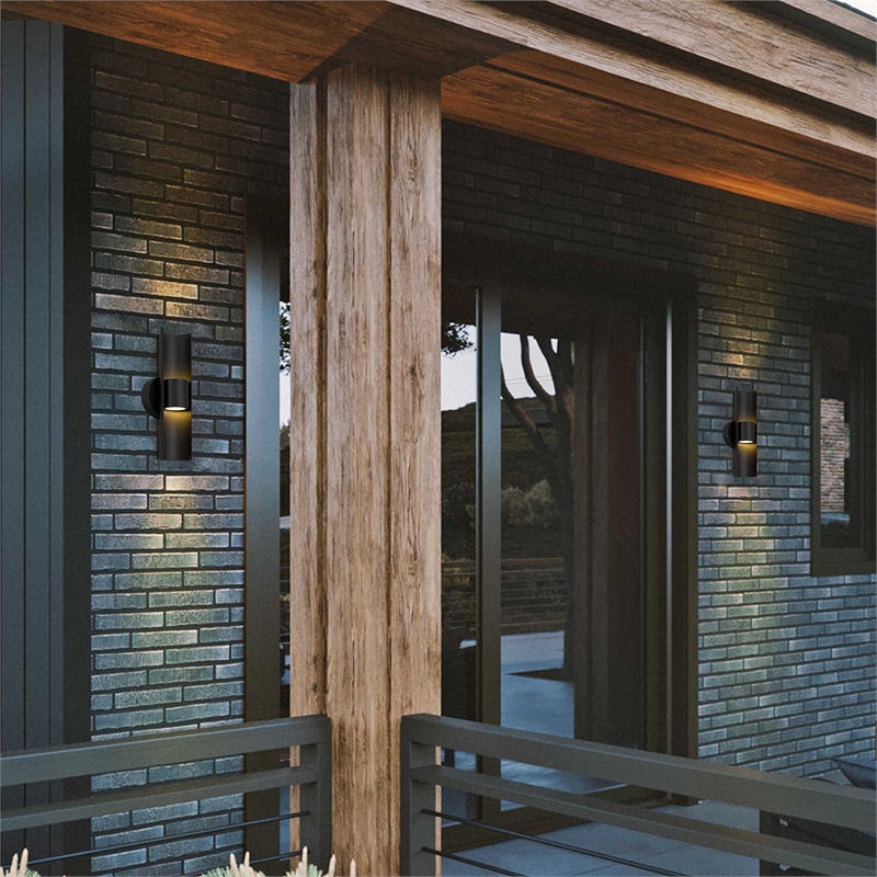 Hugos 14 inch CCT LED Outdoor Wall Sconce