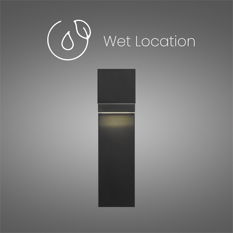 Alteck Lagos 24 inch  LED Outdoor Wall Light
