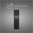 Alteck Lagos 24 inch  LED Outdoor Wall Light
