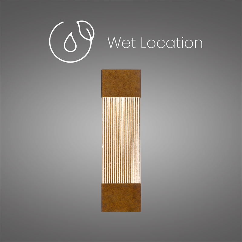 Alteck Mystic 20 inch  LED Outdoor Wall Light