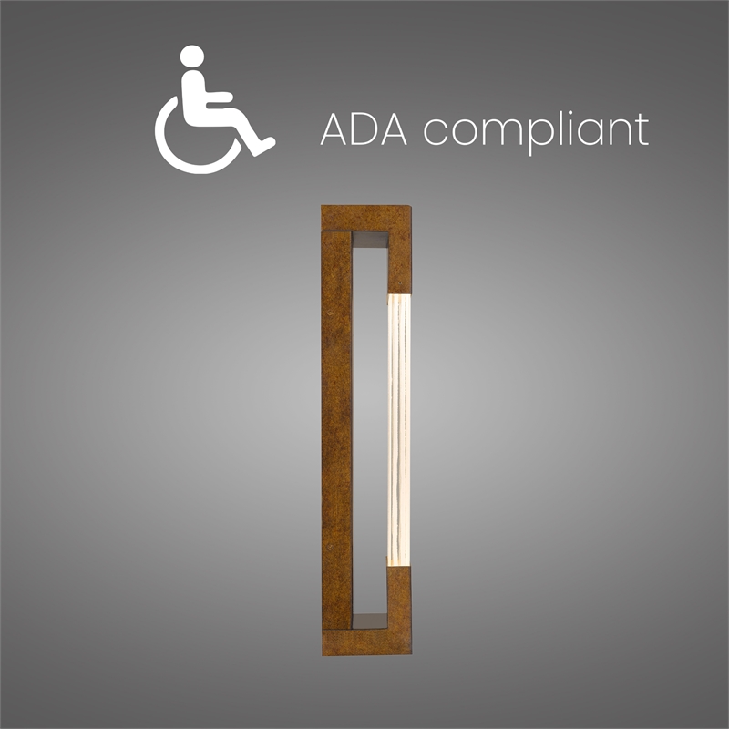 Alteck Mystic 20 inch  LED Outdoor Wall Light