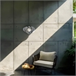 Alteck Tenere 12 inch White Marble CCT LED Outdoor Wall Light