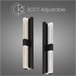 Alteck Arles 25 inch Aluminum and Acrylic LED Outdoor Wall Light
