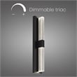 Alteck Arles 25 inch Aluminum and Acrylic LED Outdoor Wall Light