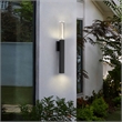 Alteck Folio 32 inch Aluminum LED Outdoor Wall Light Black