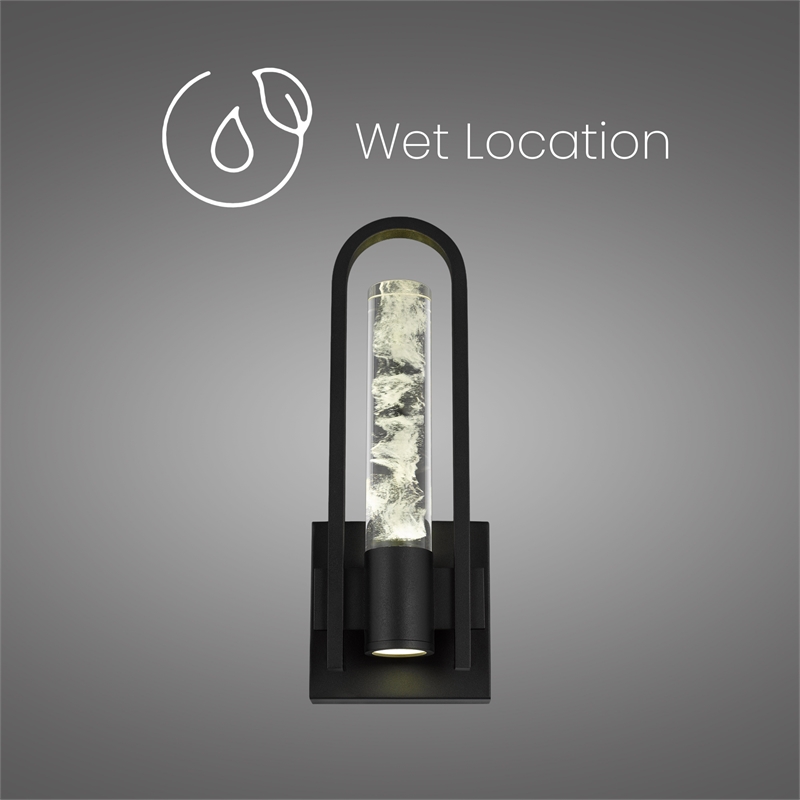 Alteck Arch 12.75 inch  LED Outdoor Wall Light