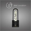 Alteck Arch 12.75 inch  LED Outdoor Wall Light