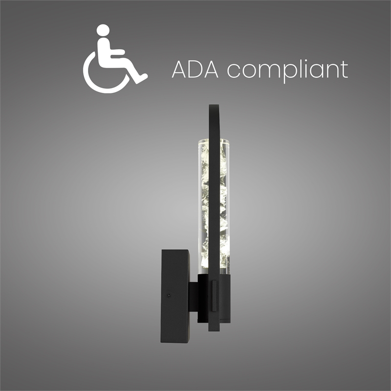 Alteck Arch 12.75 inch  LED Outdoor Wall Light