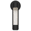 Alteck Tig 14 inch Outdoor Aluminum LED Wall Sconce in Black