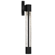 Alteck Tig 18 inch Aluminum Outdoor LED Wall Sconce in black