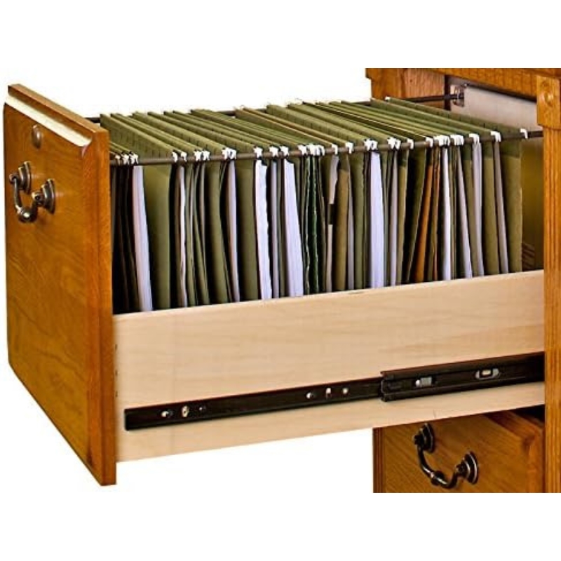 Ashford & Sons Huntington Oxford 2-Drawer File Cabinet in Natural/Wheat Finish