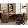Ashford & Sons Artisan L-Desk & Return 8-Drawer Executive Corner Workstation