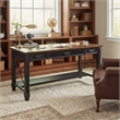 Ashford & Sons Wood Writing Desk Writing Table Office Desk in Black