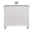 Ashford & Sons Wood Lateral File With Locking Legal/Letter File Drawer in White