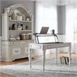 Ashford & Sons White Lift Top Writing Desk with Flip-Down Keyboard Tray