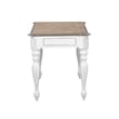 Ashford & Sons White Lift Top Writing Desk with Flip-Down Keyboard Tray