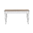 Ashford & Sons White Lift Top Writing Desk with Flip-Down Keyboard Tray