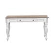 Ashford & Sons White Lift Top Writing Desk with Flip-Down Keyboard Tray